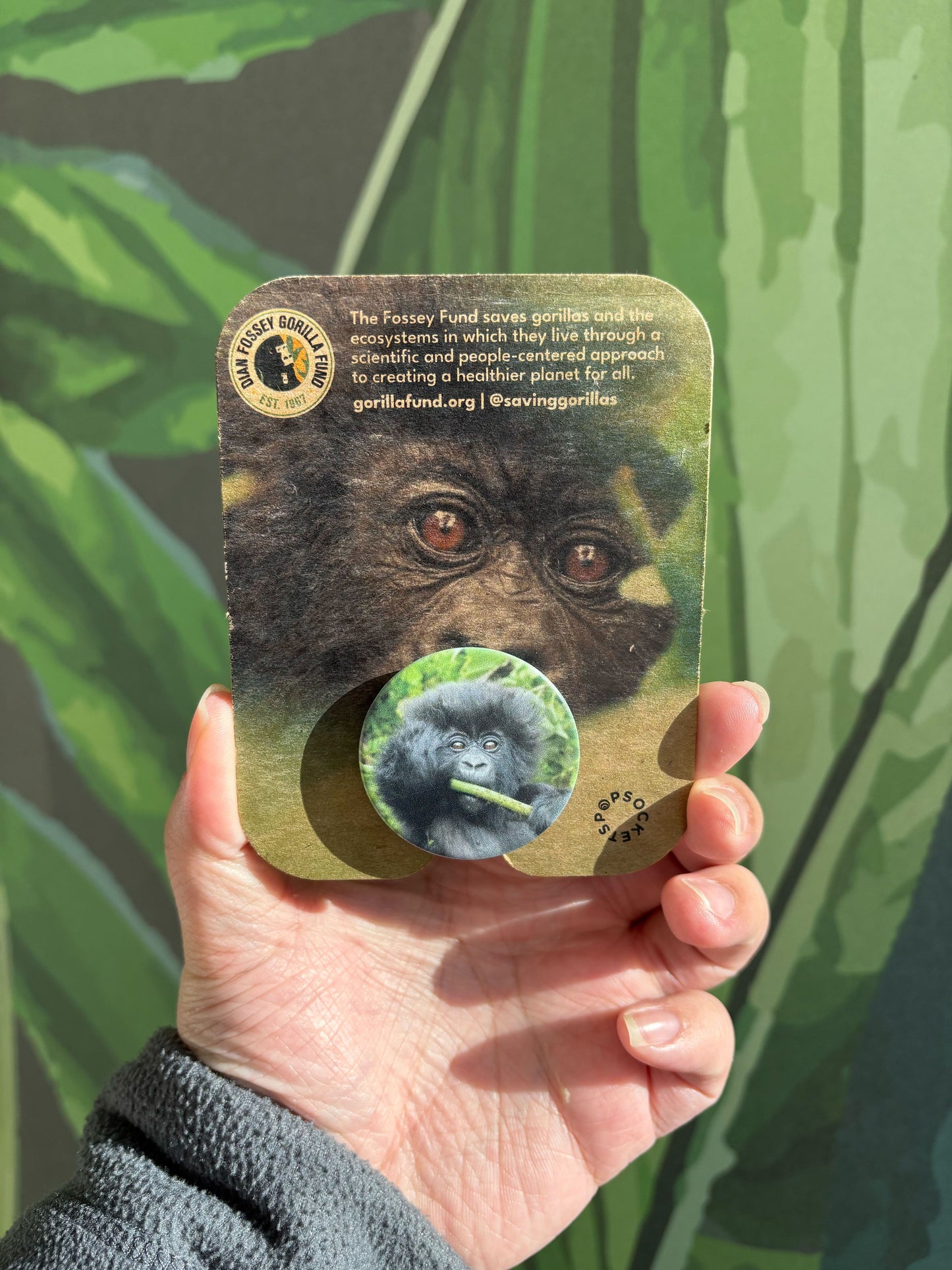 Gorilla PopSocket | PopGrip Plant