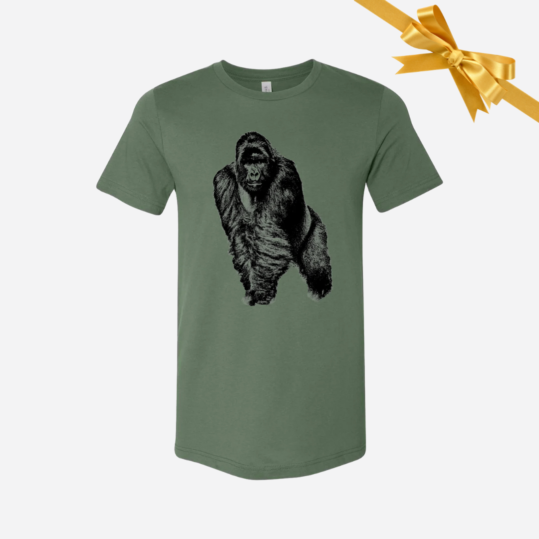 Unisex Silverback Gorilla T-Shirt | Dian Fossey Gorilla Fund