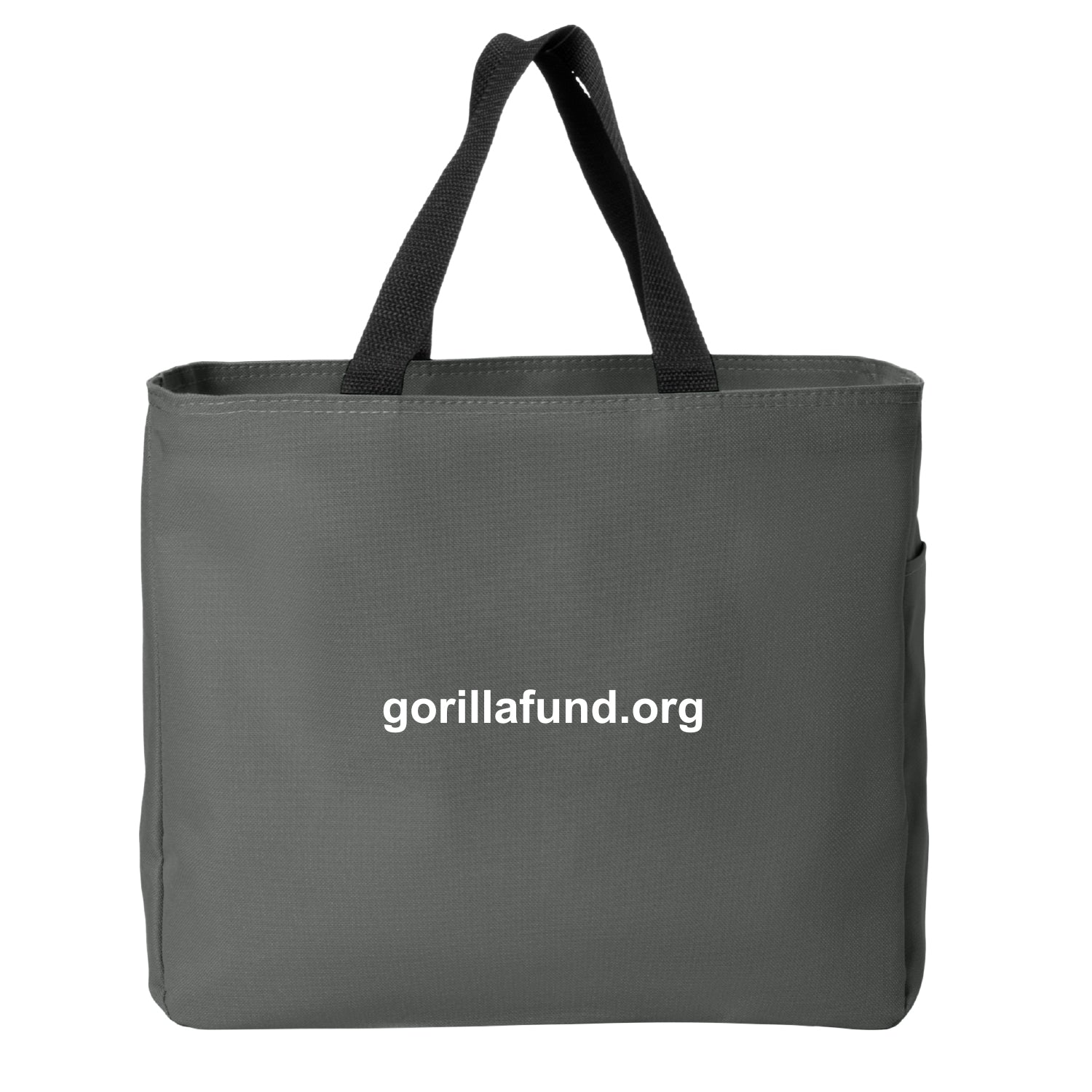Gray Tote Bag | Dian Fossey Gorilla Fund