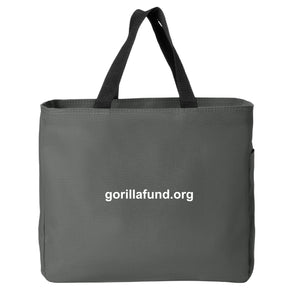 Gray Tote Bag | Dian Fossey Gorilla Fund