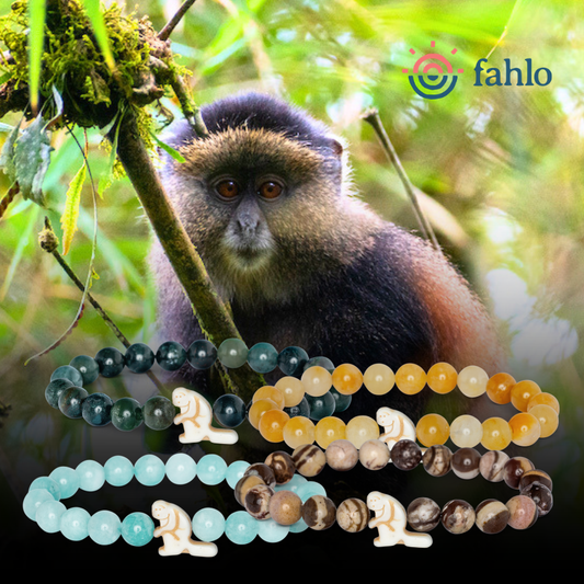The Swing Bracelet | Dian Fossey Gorilla Fund x Fahlo