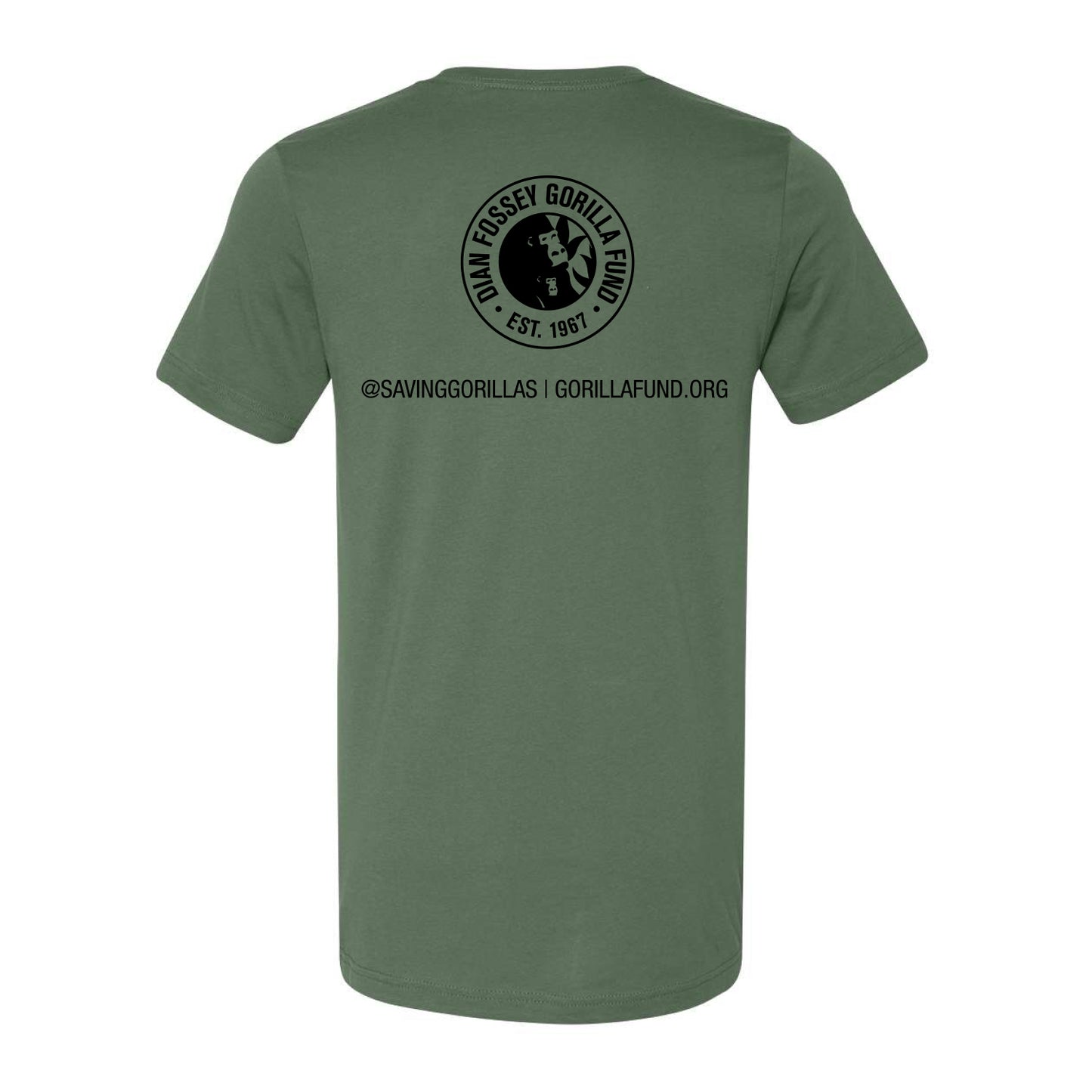 Unisex Silverback Gorilla T-Shirt | Dian Fossey Gorilla Fund