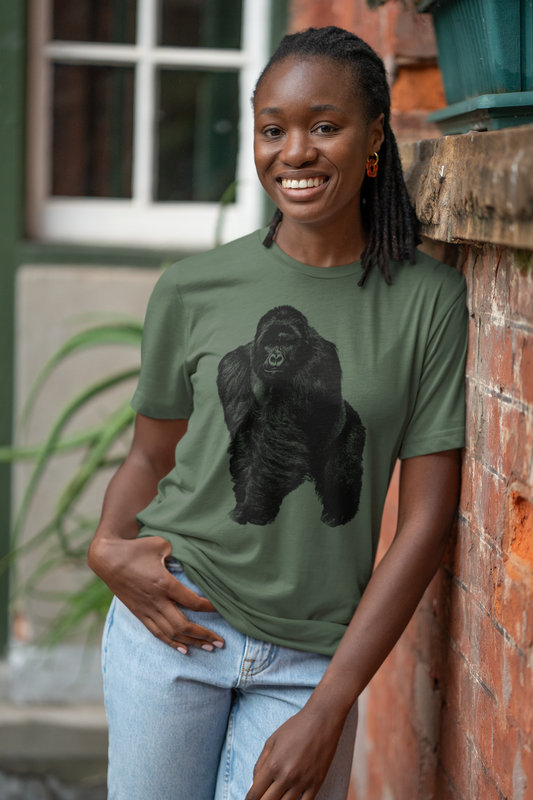 Unisex Silverback Gorilla T-Shirt | Dian Fossey Gorilla Fund