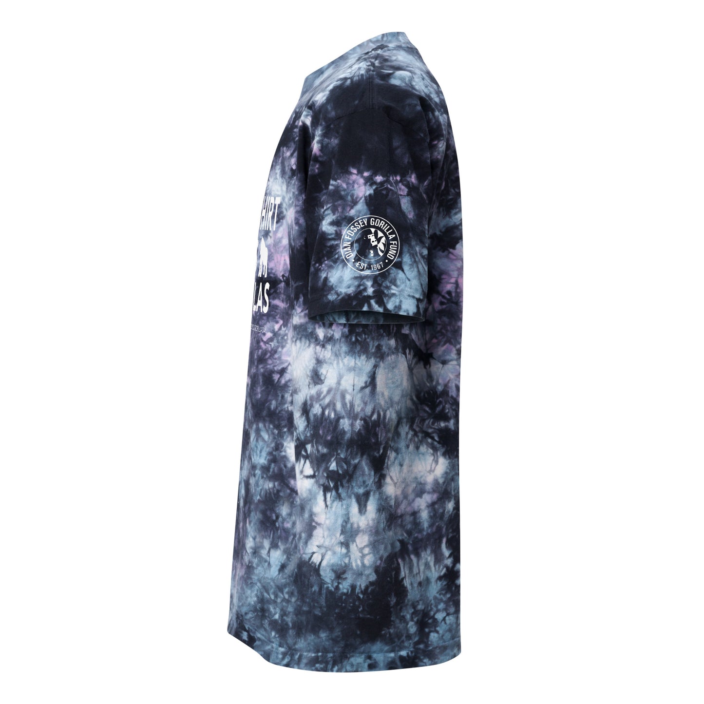 This Shirt Saves Gorillas | Oversized Tie-Dye T-shirt | World Gorilla Day 2026