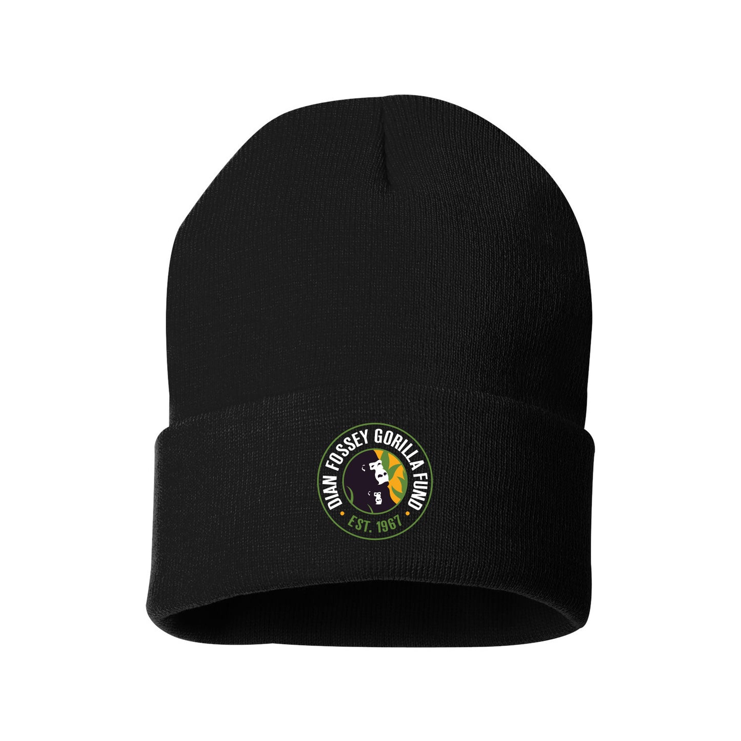 Black Beanie  | Dian Fossey Gorilla Fund